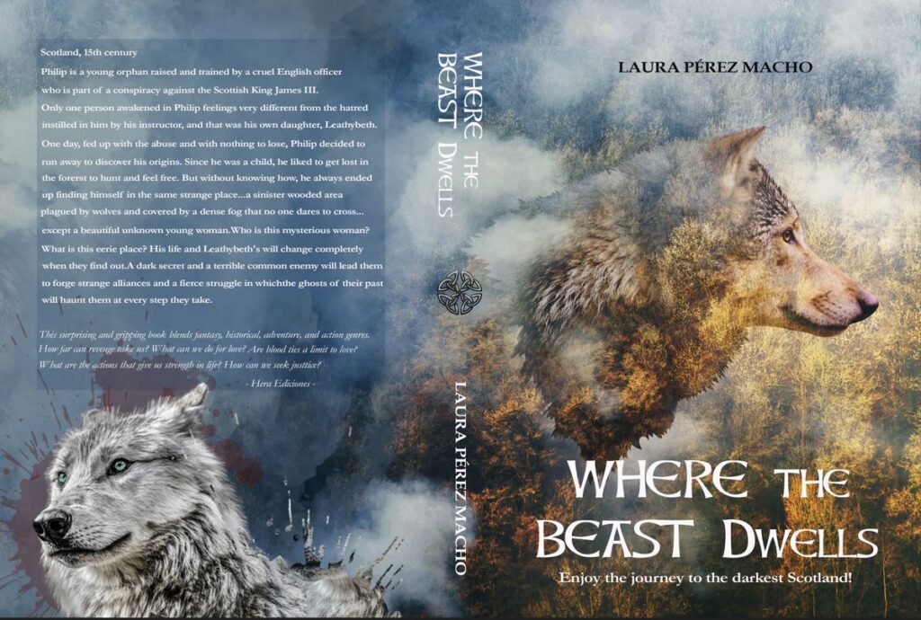 Where the beast Dwells book cover and back cover written by Laura Perez Macho